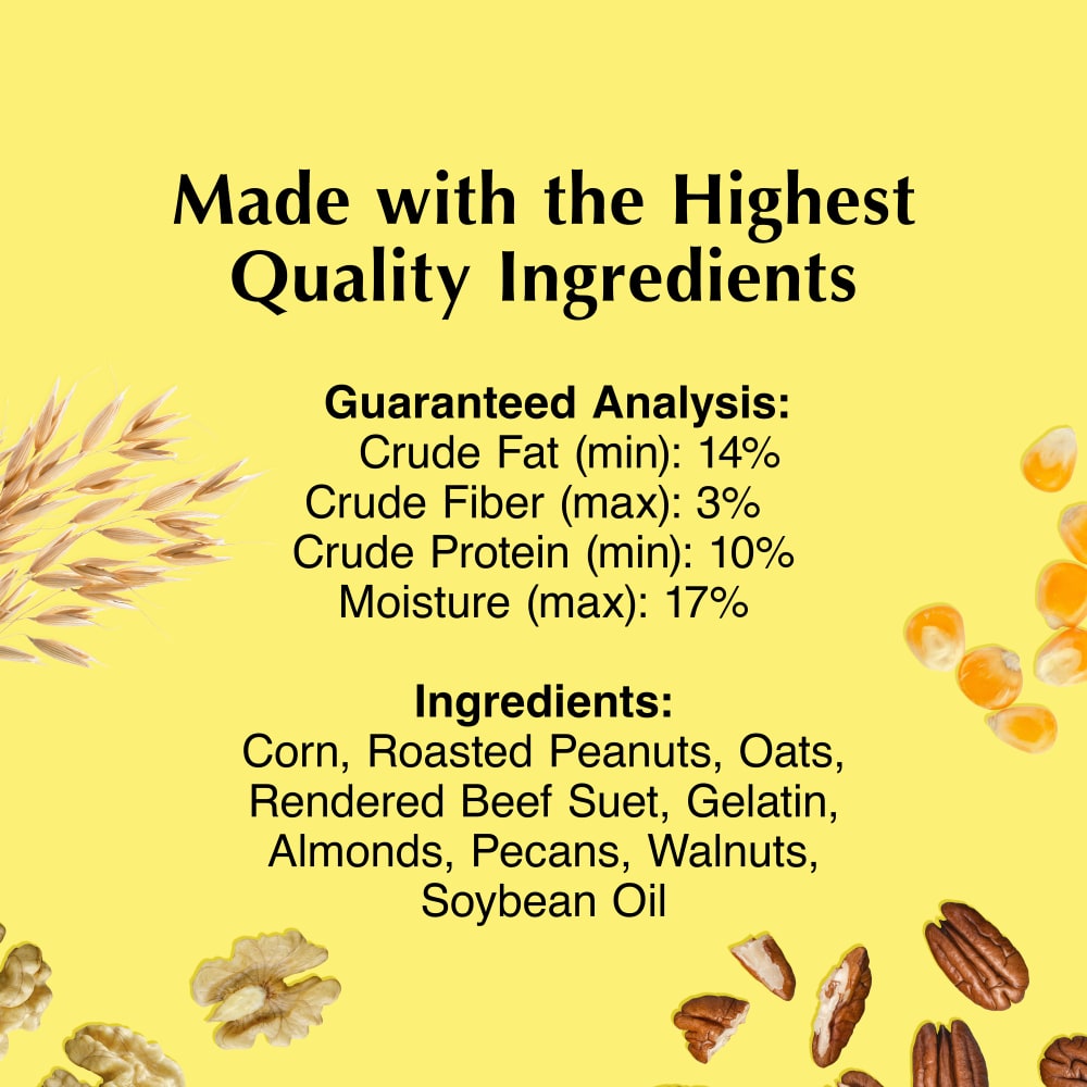 Made with the highest quality ingredients