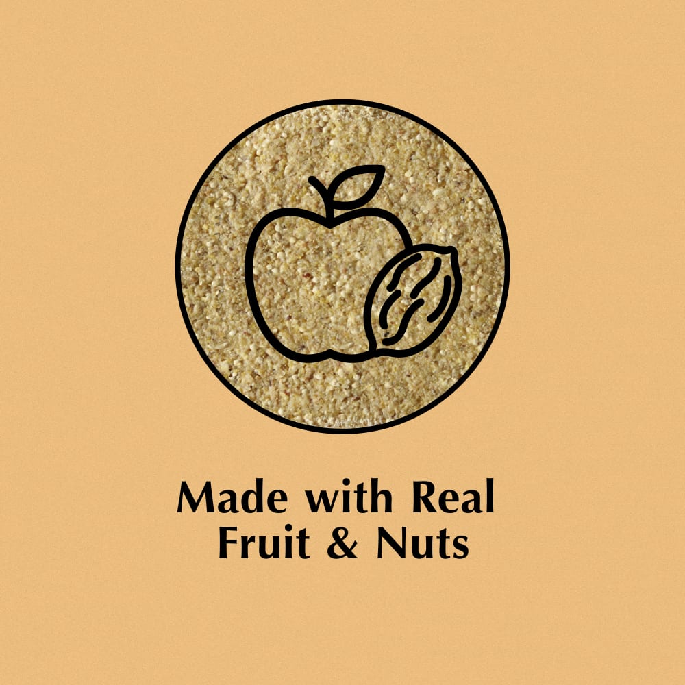 Made with real fruits and nuts
