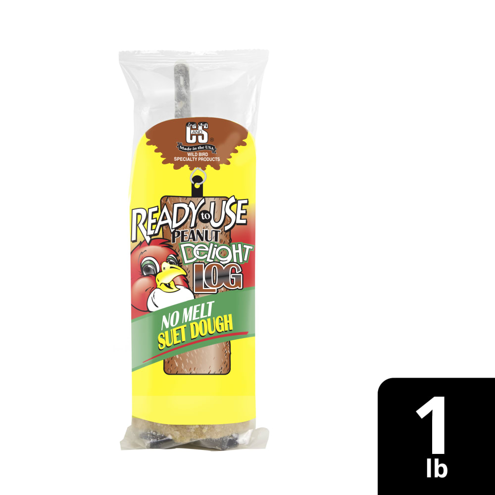 Retail packaging for C&S  Peanut Delight No Melt Suet Dough Plug