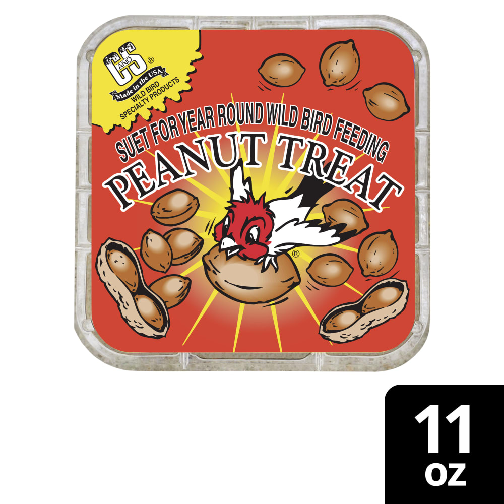 Retail packaging for C&S Peanut Suet Treat