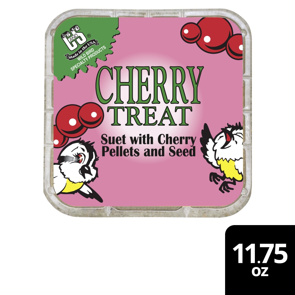 Retail packaging for C&S Cherry Suet Treat